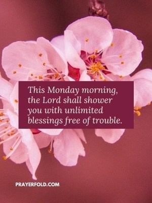 Good Morning Monday Prayers